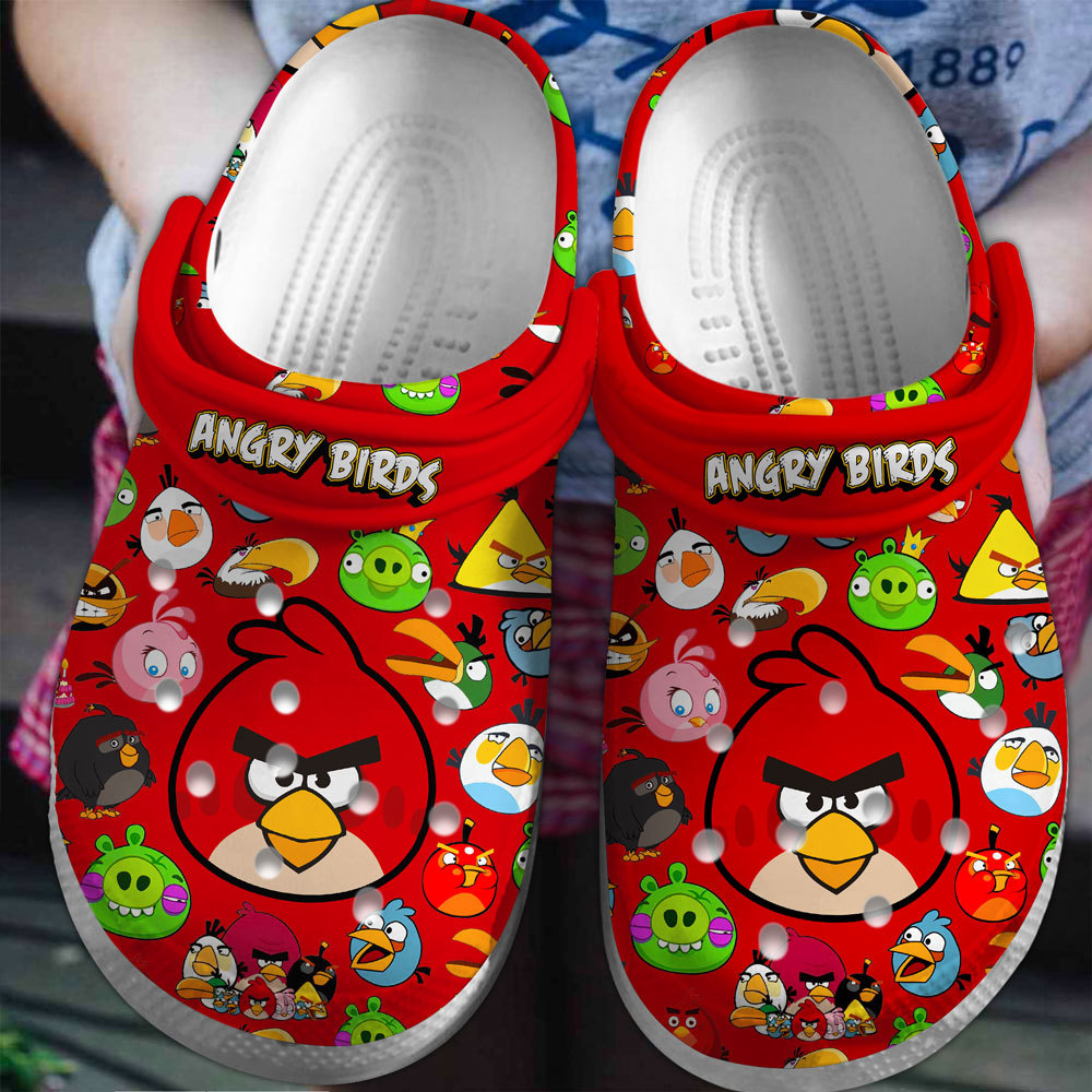 Angry Birds Game Crocs Crocband Clogs Shoes Comfortable For Men Women and Kids 2