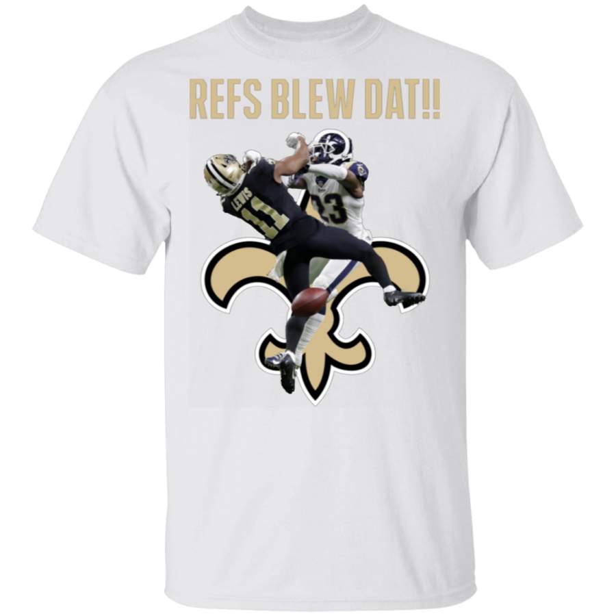 New Orleans Saints Refs Blew Dat T-Shirt