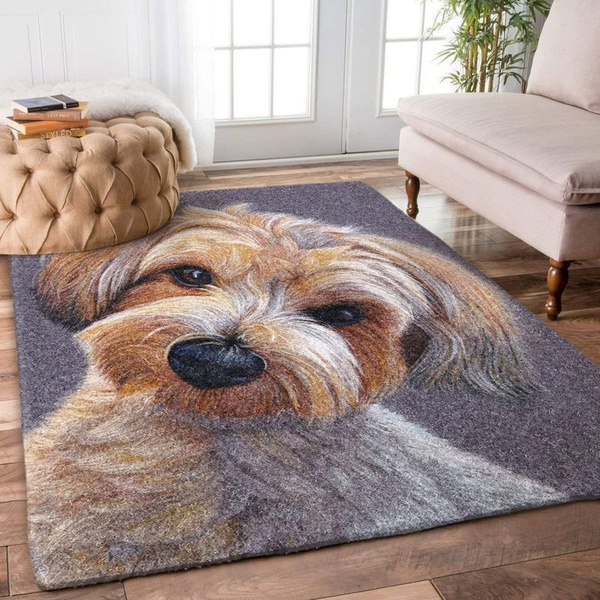 Yorkshire Terrier 14  Area Rug Living Room Rug Home Decor Floor Decor VH3