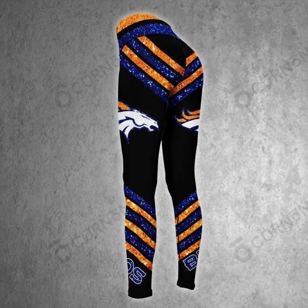 Denver Broncos Leggings And Tank Top Limited 037