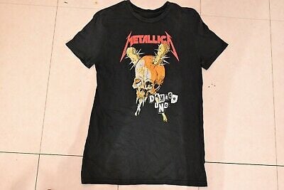 Vintage Metallica Band T-shirt Damage Inc Tour 6692