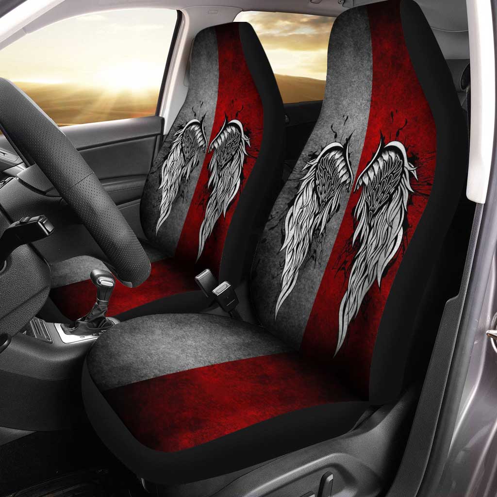 Angle Wings Custom Car Seat Covers