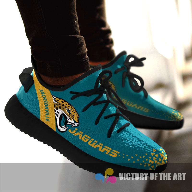 Simple Logo Jacksonville Jaguars Sneakers As Special Shoes