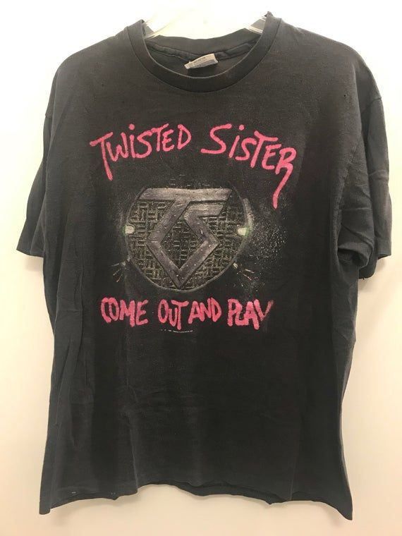 Vintage Twisted Sister Come Out And Play Shirt