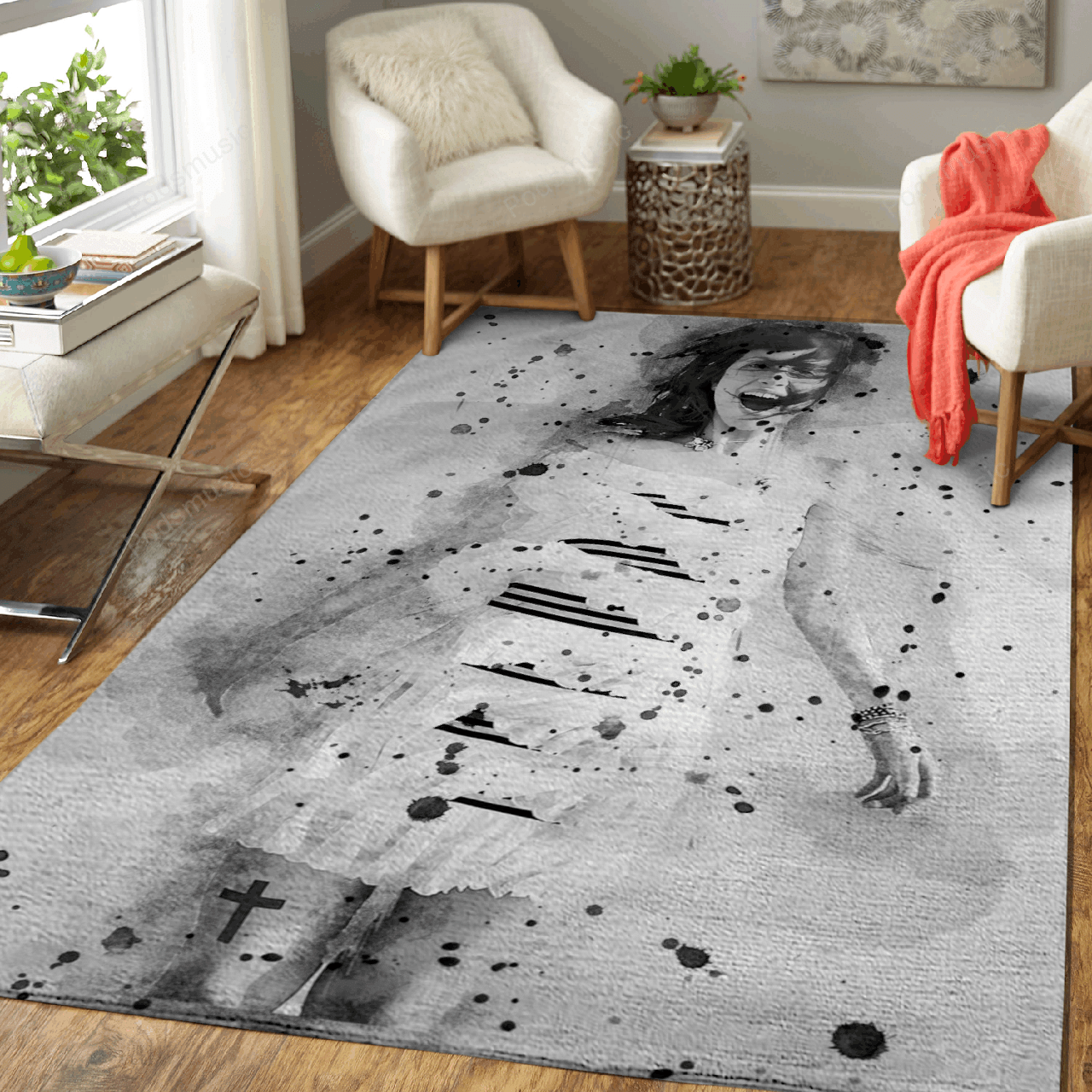 Hayley Williams – Music Art For Fans Area Rug Carpet