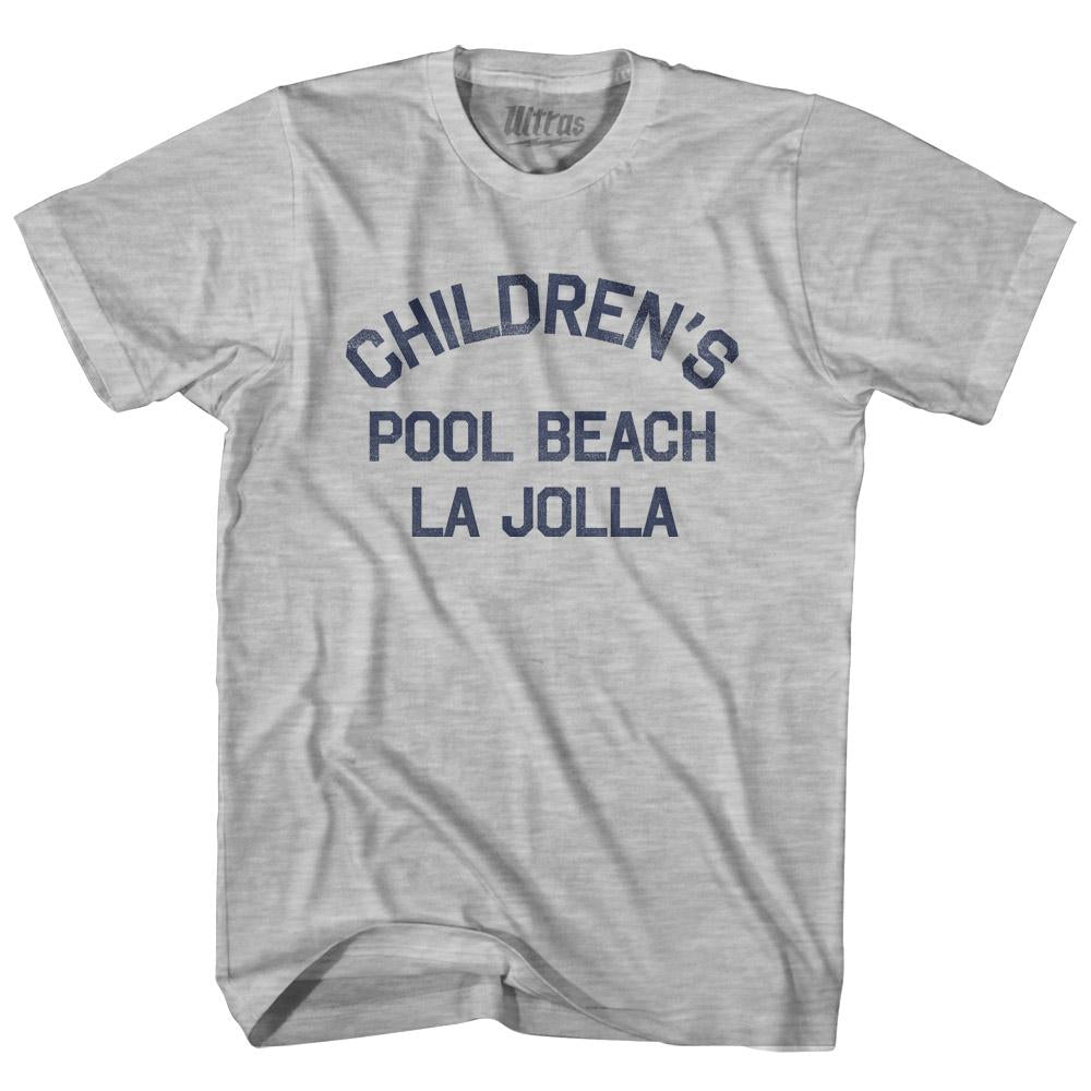 California Children’s Pool Beach, La jolla Womens Cotton Junior Cut Vintage T-shirt