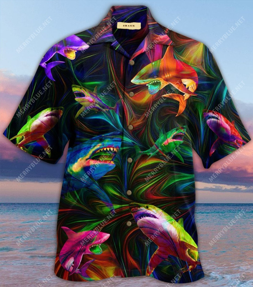 Amazing Shark Unisex Hawaiian Shirt Ha60386