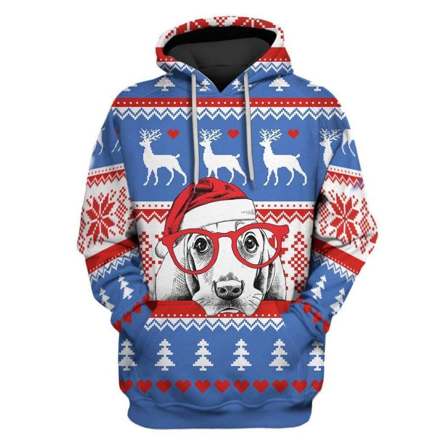 Custom T-shirt – Hoodies Ugly Christmas Dog Apparel