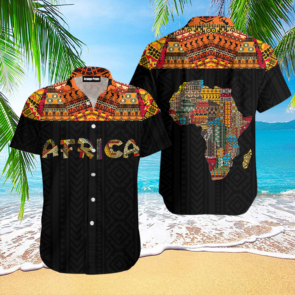 Africa Vintage Hawaii Shirt For Men And Women Ha18810