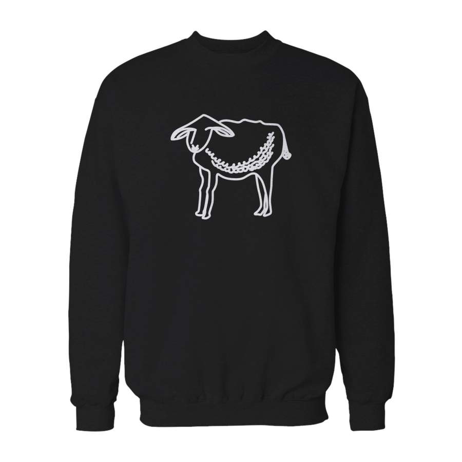 Sheep Eat Animal American Apparel  Sweatshirt