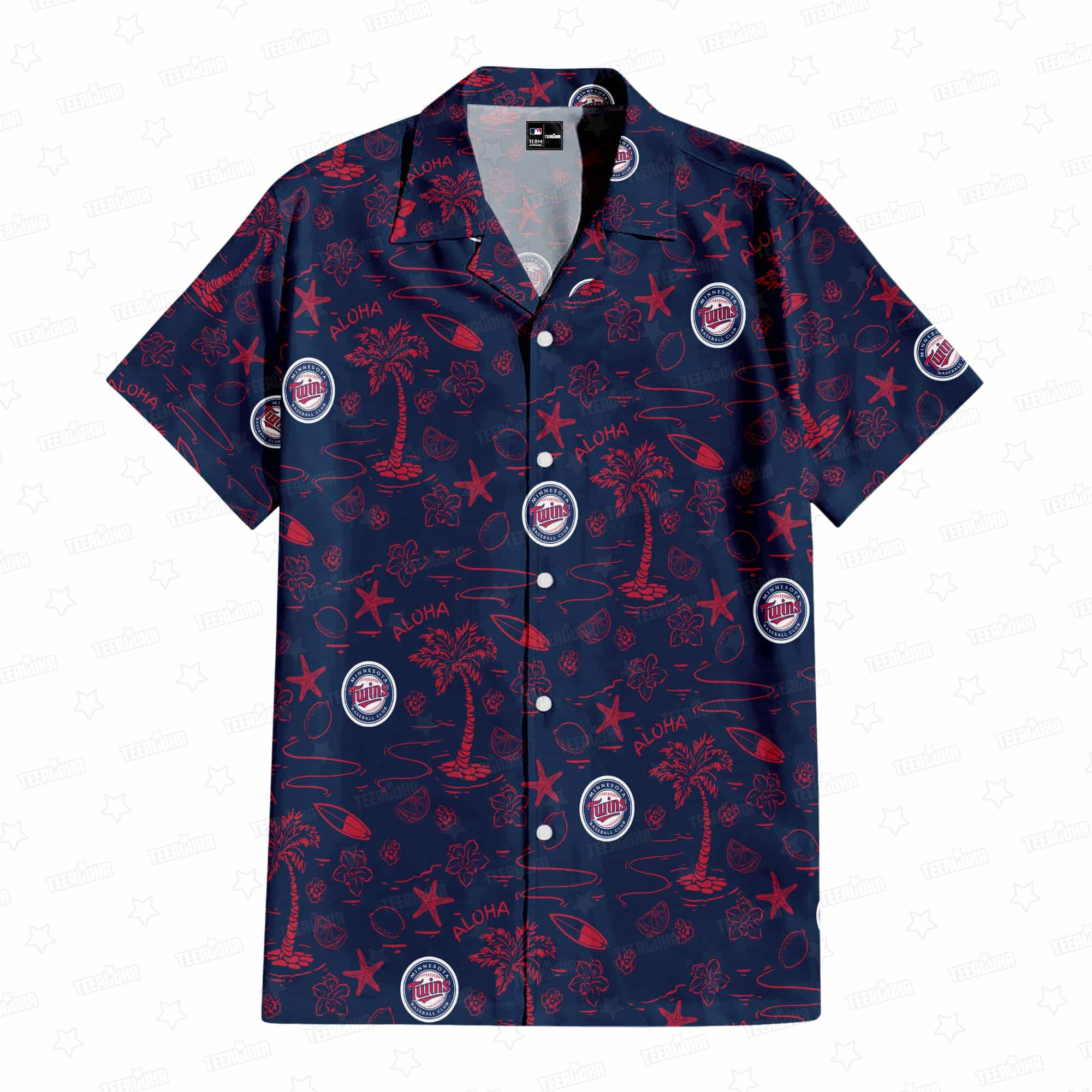 Minnesota Twins Aloha Paradise Hawaiian Shirt