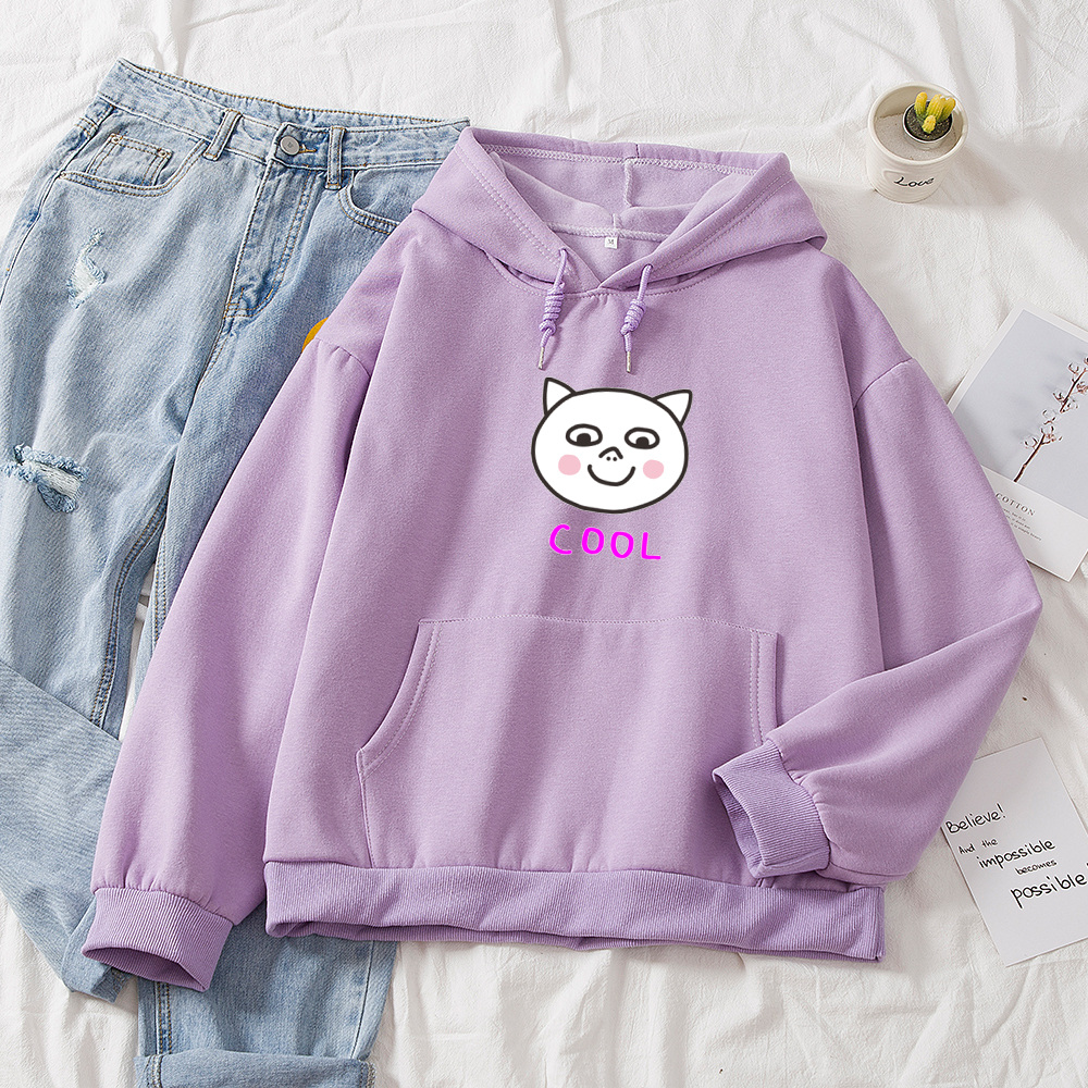 Cute Harajuku Hoodies Sweatshirt Woman Casual Hoody Ladies Women Oversize Hiphop Streetwear Cartoon Funny Print Hoodie alx