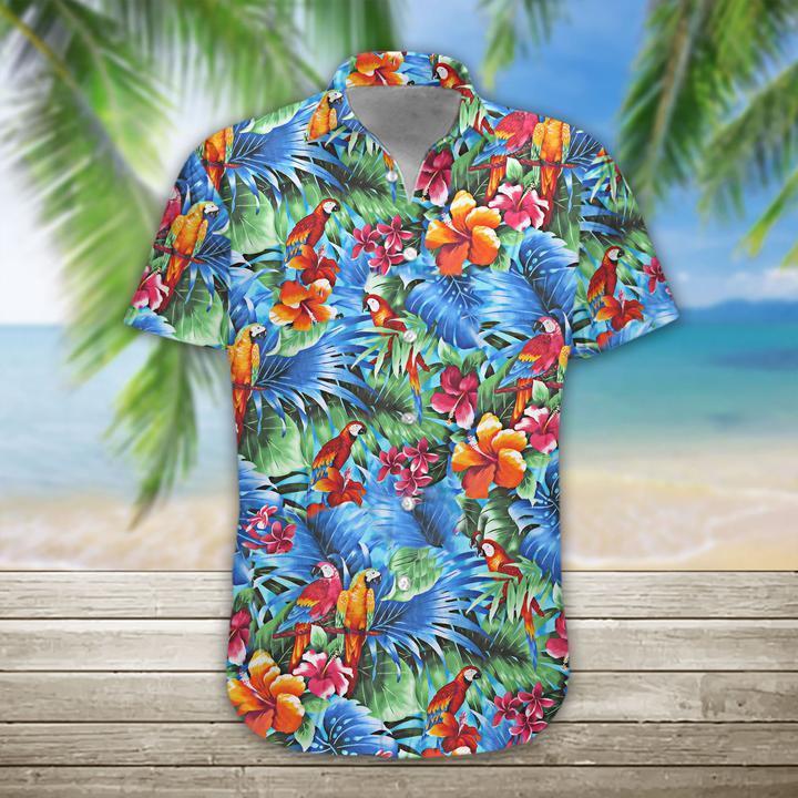 Parrot Hawaii Shirt Ha4570