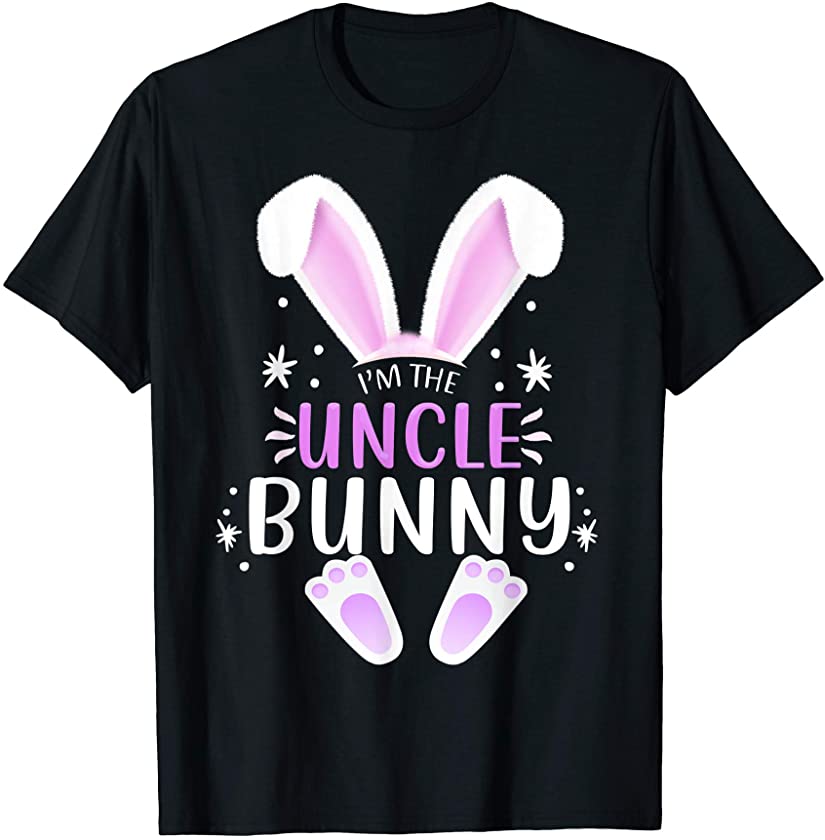 I’m The Uncle Bunny Easter Day Rabbit Family Matching Style T-Shirt