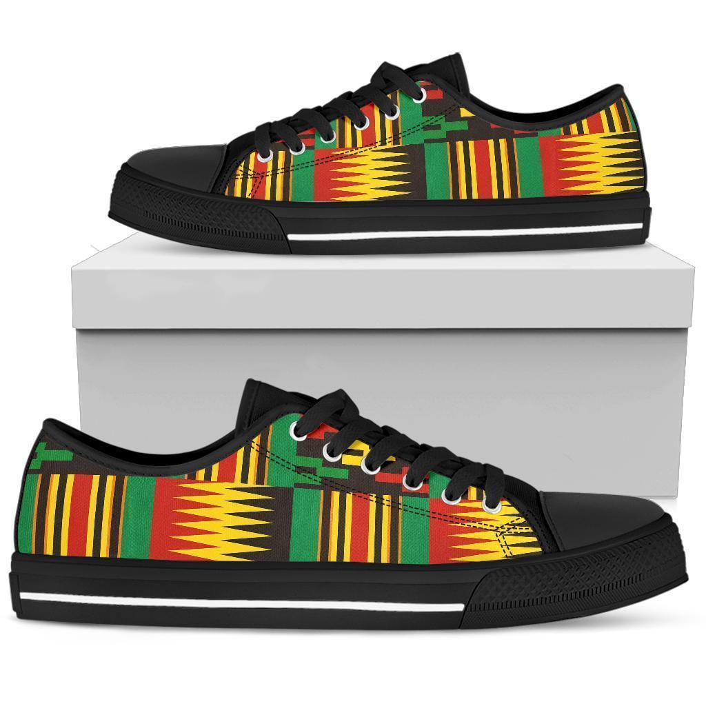 Greek Life Shoes – Adwinasa Kente Low Top