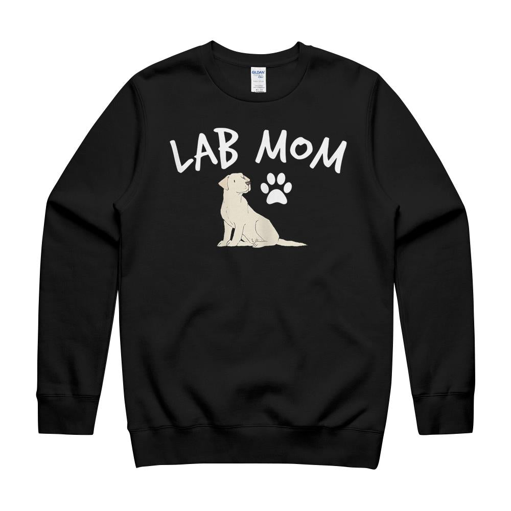 Womens Labrador Retriever Lab Mom Dog Puppy Pet Lover Gift T-Shirt T-Shirt Crewneck Sweatshirt