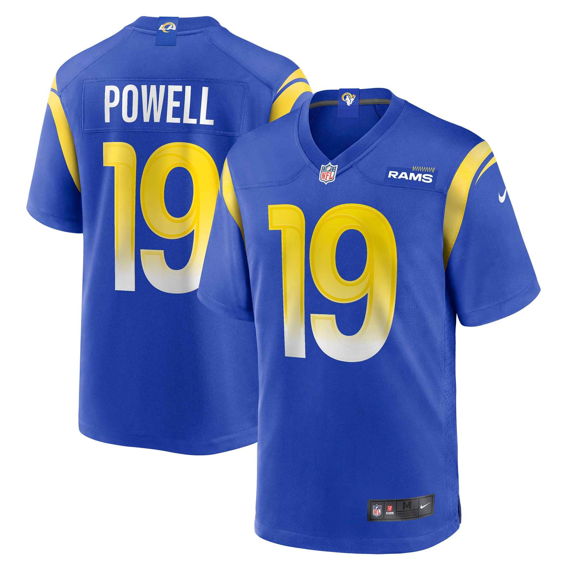 Brandon Powell Los Angeles Rams Game Jersey – Royal NFL