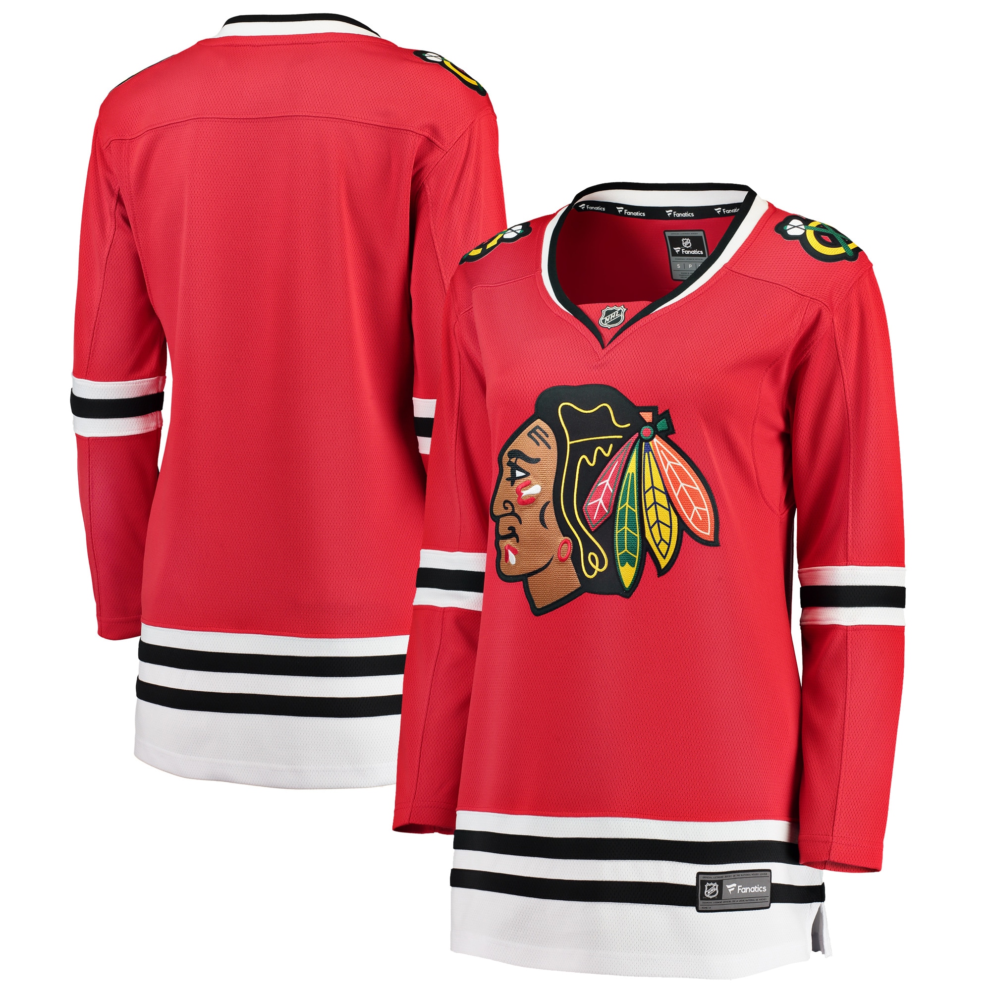 Chicago Blackhawks Branded Women's Breakaway Home Jersey – Red