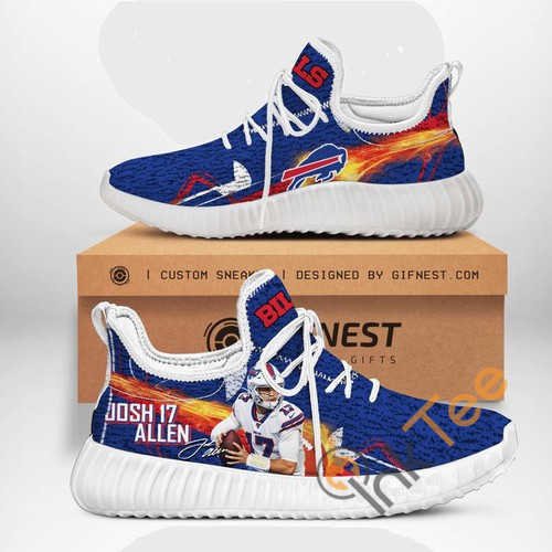 Buffalo Bills Team Custom Shoes Personalized Name Yeezy Sneakers