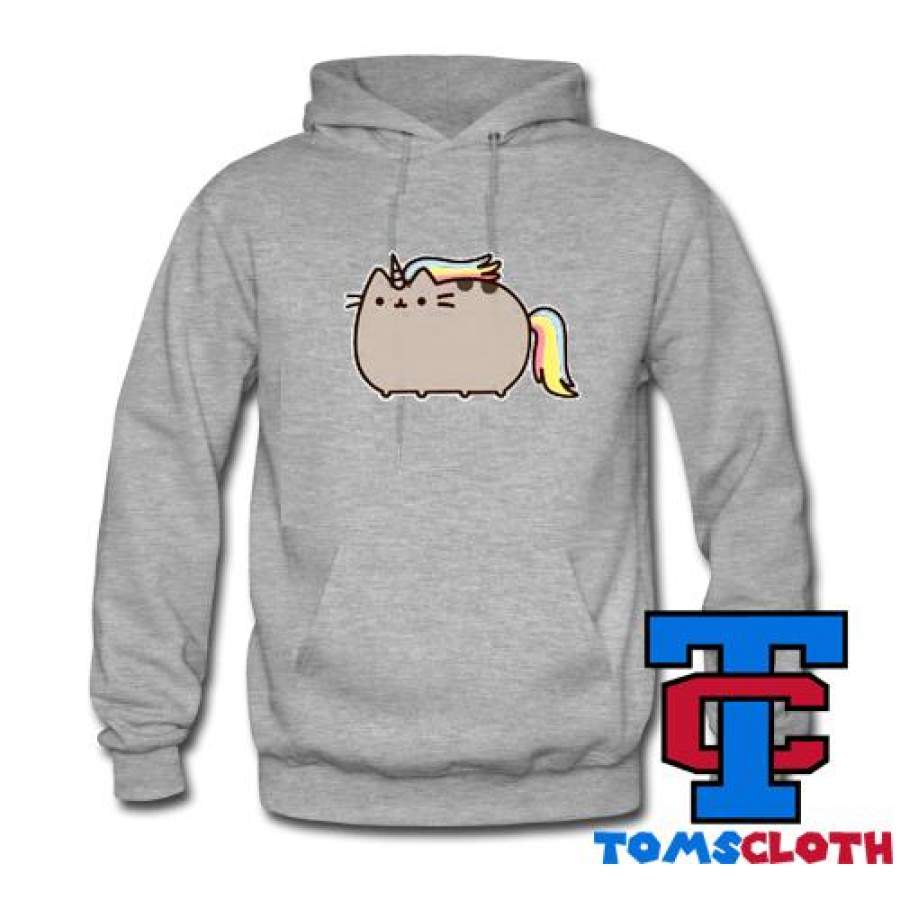 Unicorn Pusheen Cat Rainbow Hoodie