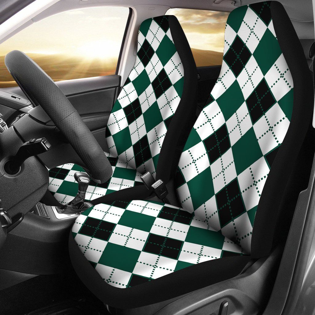 New York Jets Fans Car Seat Covers Argyle Jets Football