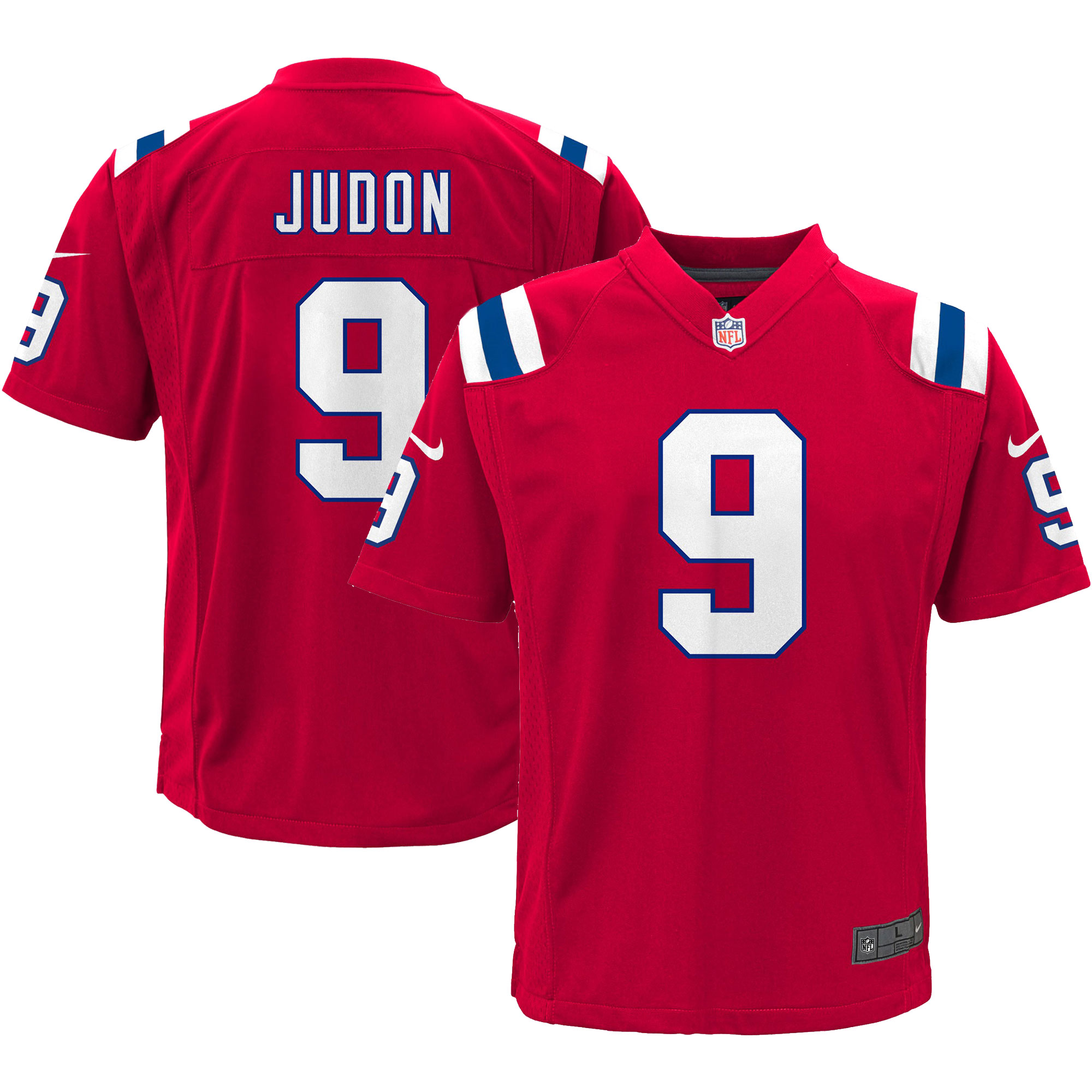 Youth New England Patriots Matthew Judon Red Game Jersey