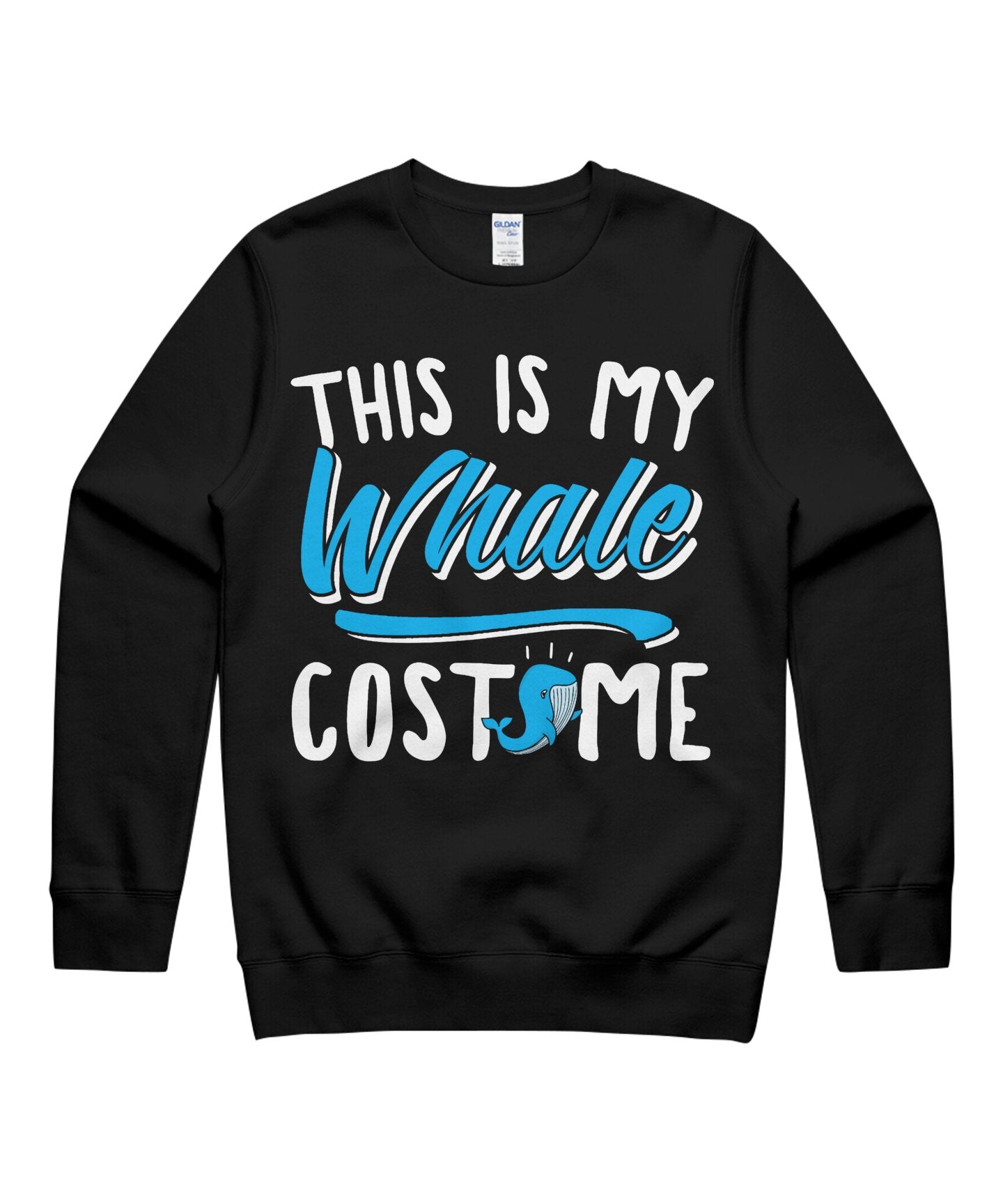 This Is Whale Cat Costume Halloween Group Matching Unisex Crewneck Sweatshirt