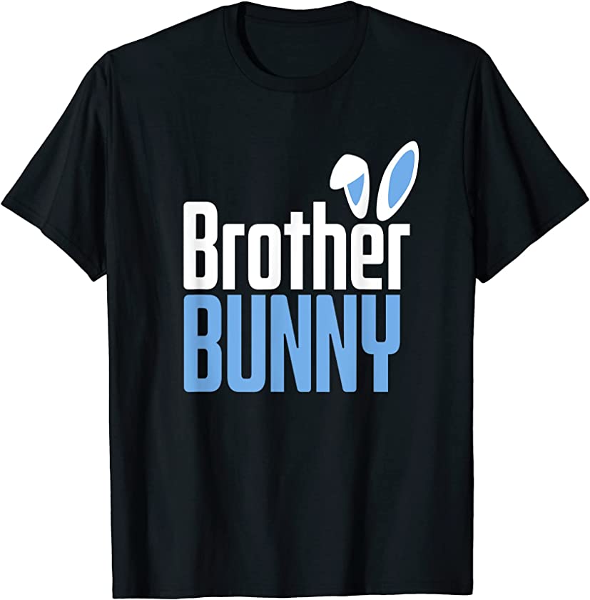 Mens Easter Brother Bunny Costume Funny Family Matching Easter T-Shirt