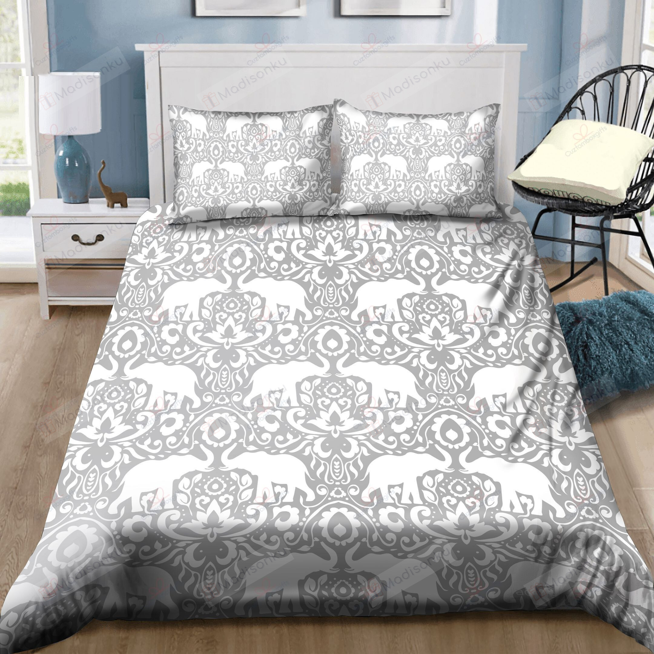 Bohemian Elephant Bedding Sets (Duvet Cover & Pillow Cases)