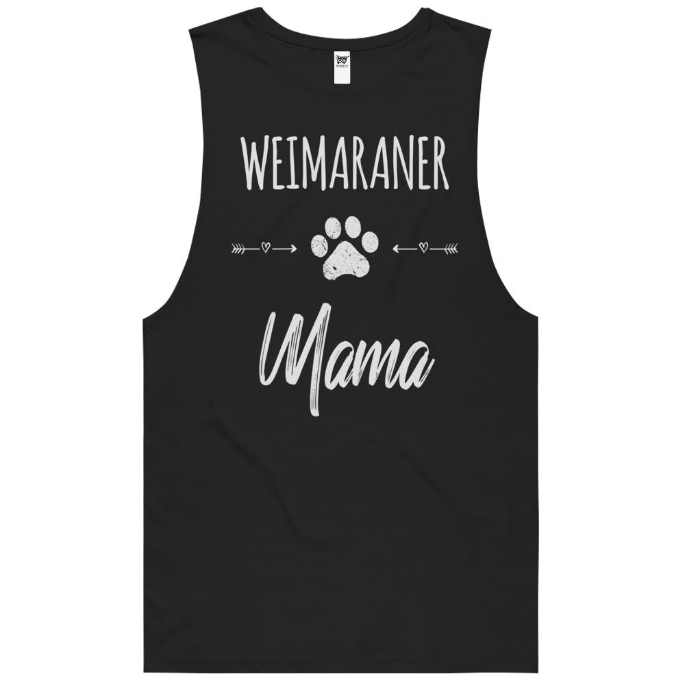 Cute Dog Mom Mama Weimaraner Love Pet Puppy Gift T-Shirt Tank Top