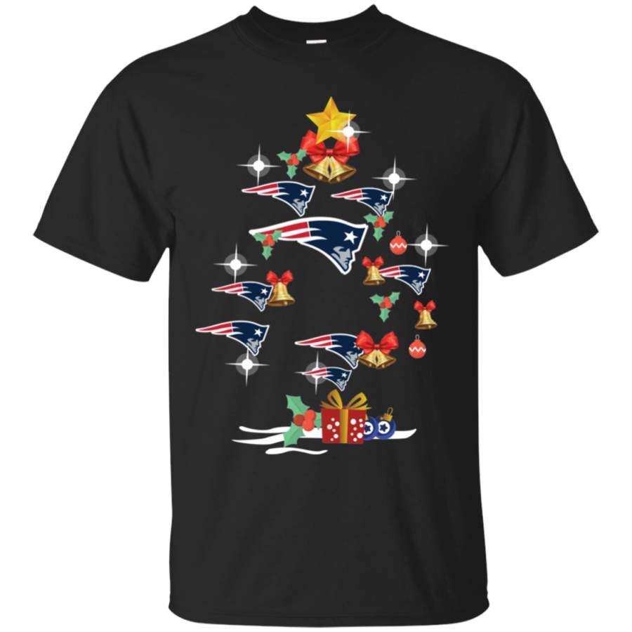 AGR New England Patriots Christmas Tree T-Shirt