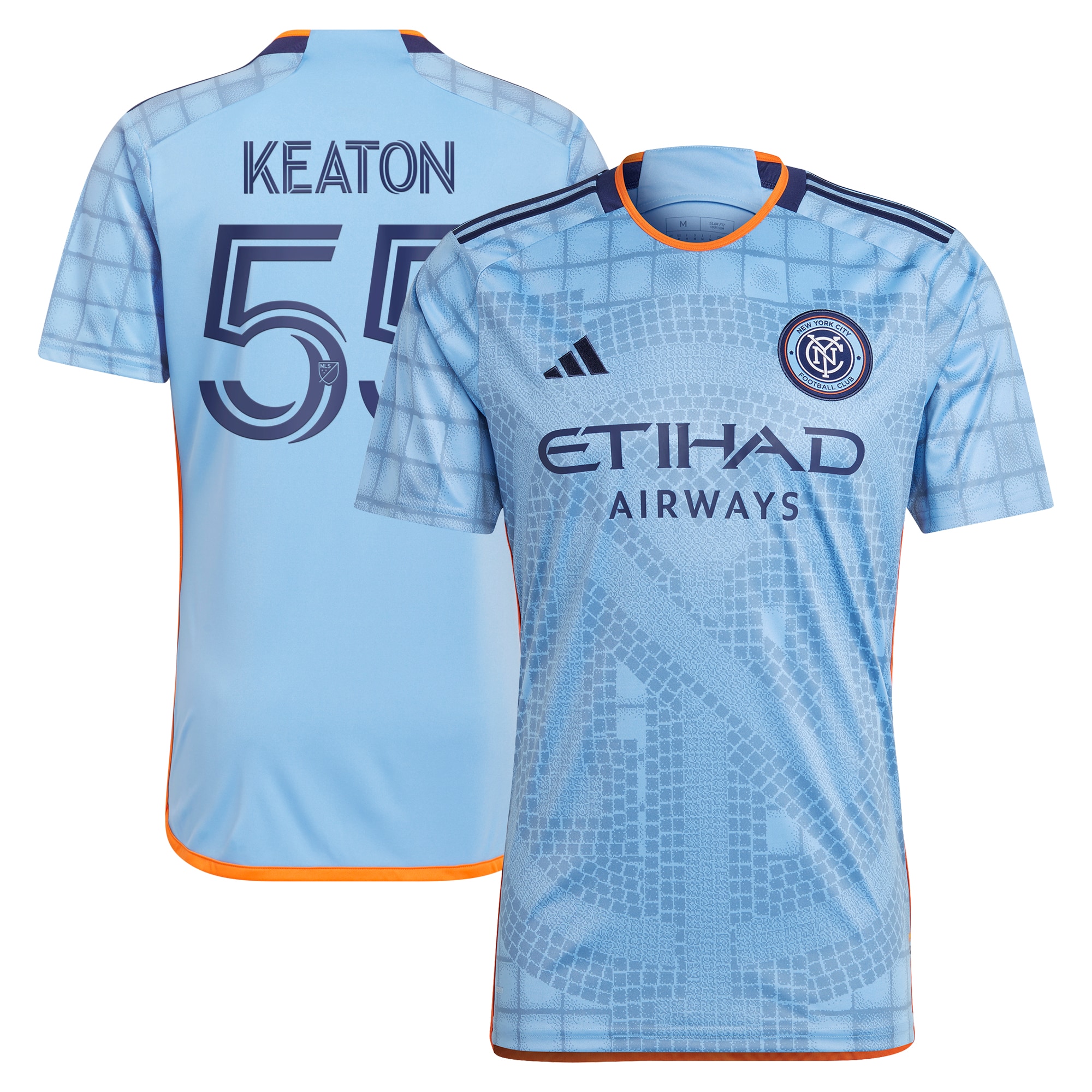 Keaton Parks New York City FC 2023 The Interboro Kit Replica Jersey – Light Blue