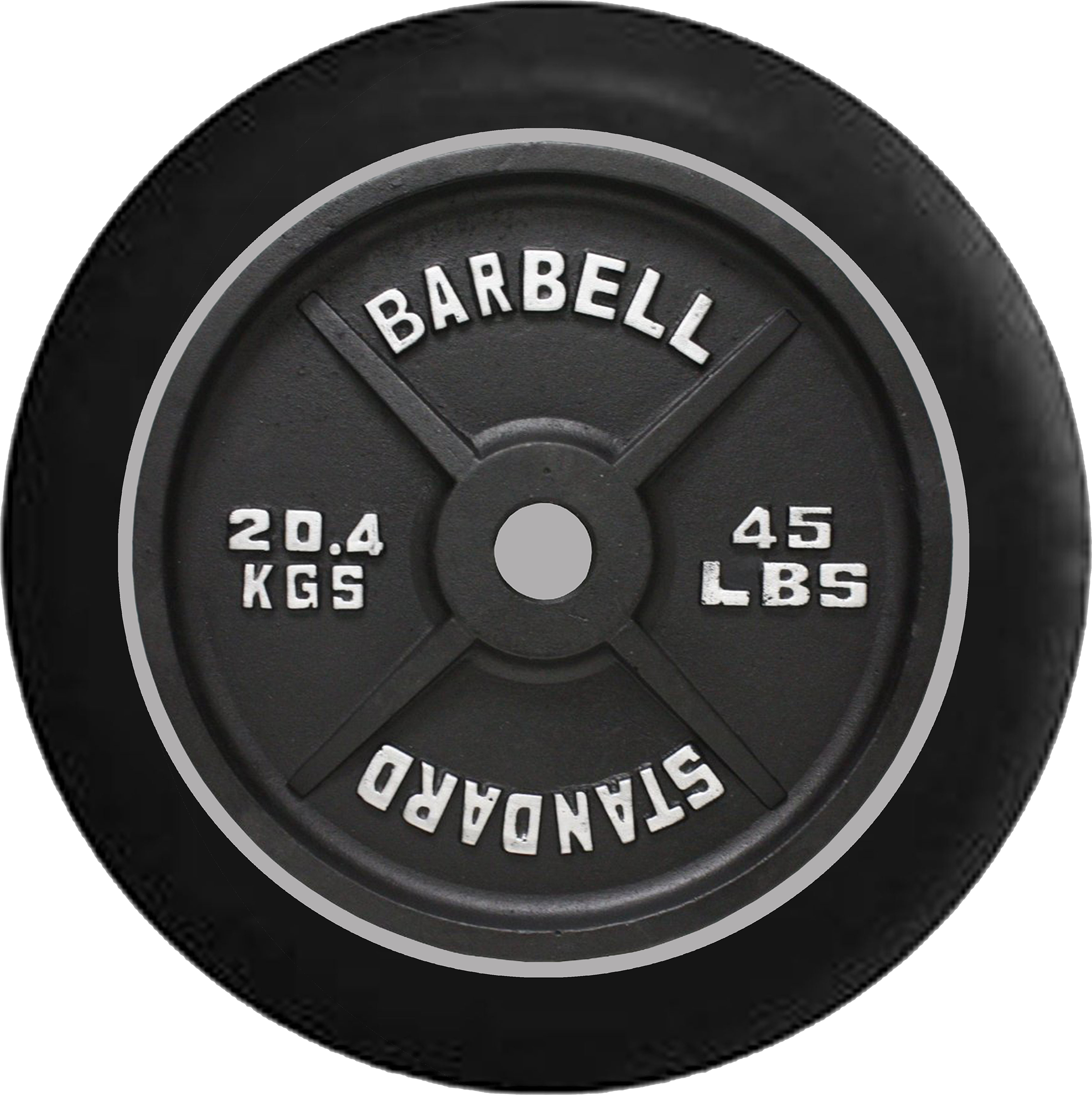 Barbell 45Lb Steel Plate Weightlifting Bodybuilding Gym Jeep Camper Spare Tire Cover Black-Custom Size/Color/Ink- R152