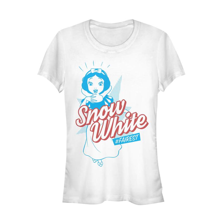 Snow White and the Seven Dwarves Junior’s Pop Art  T Shirt