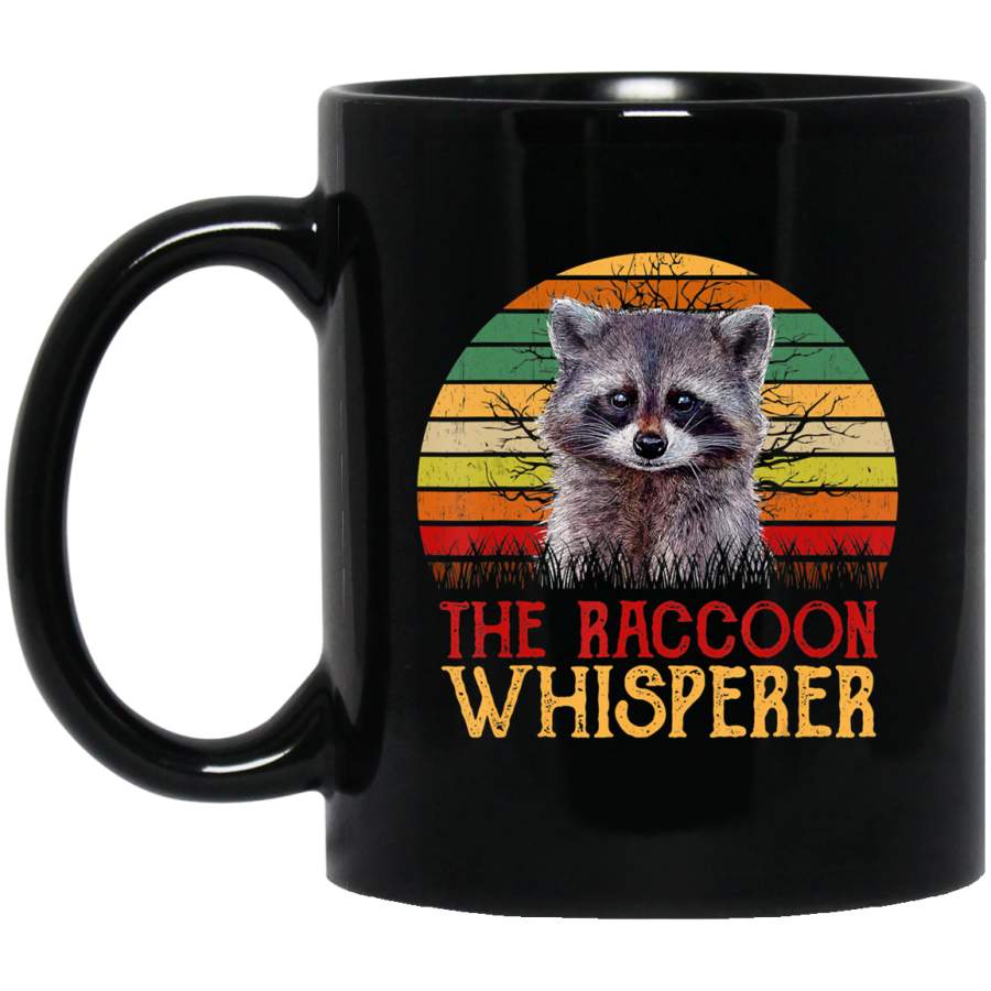 Vintage The Raccoon Whisperer Raccoon Lover Gifts Coffee Mug