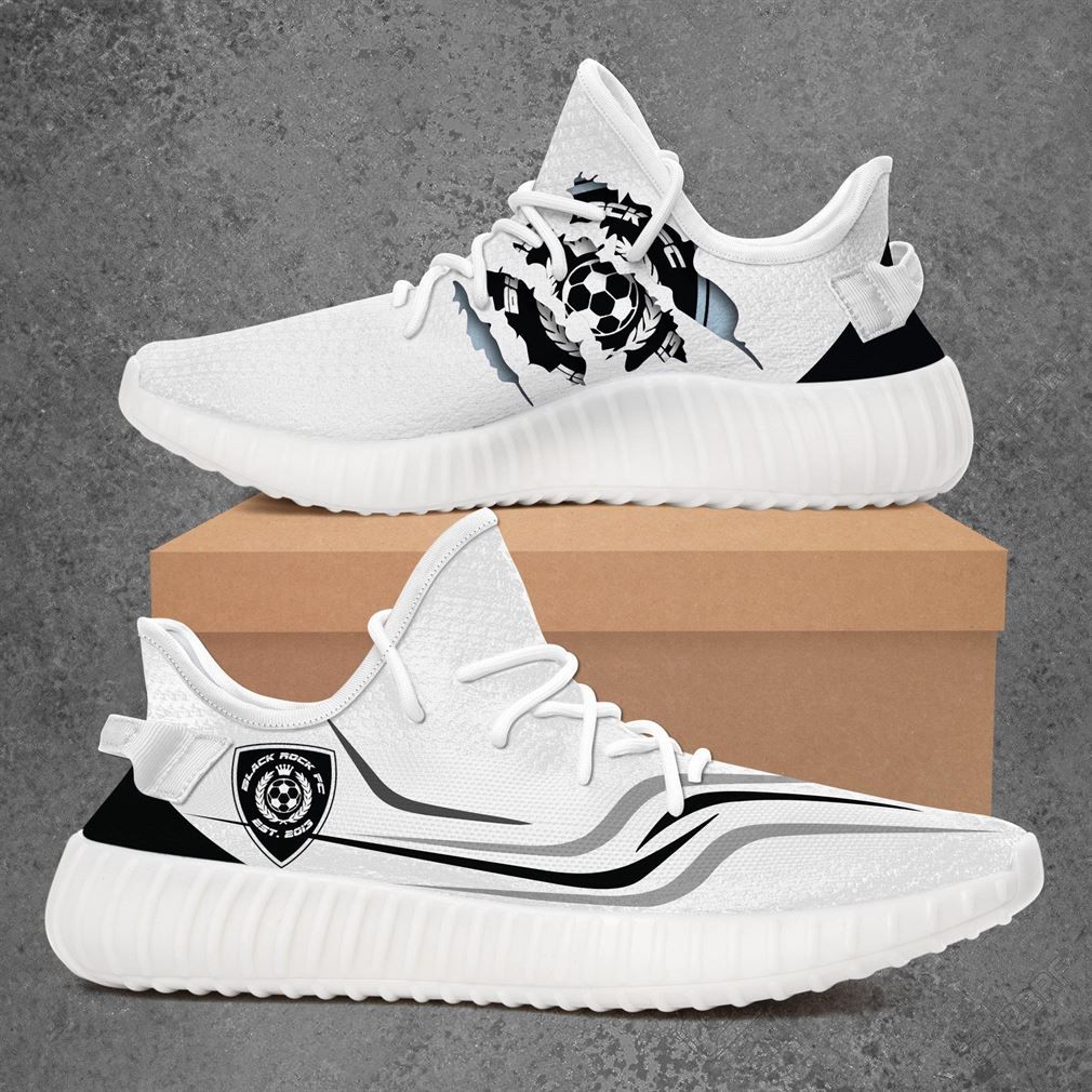 Black Rock Fc Usl League Two Yeezy White Shoes Sport Sneakers