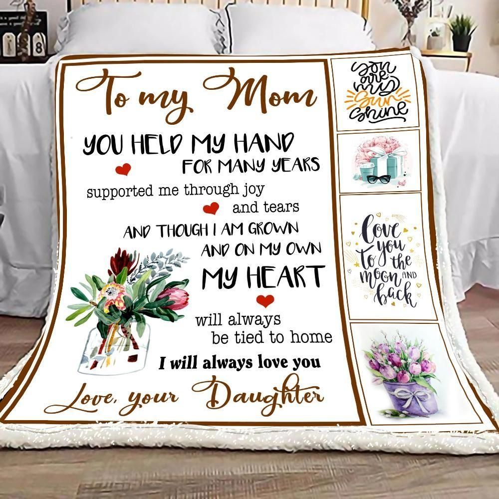 Ttbp To My Mom I Will Always Love You Gift For Mom Gift For Christmas Christmas Gift Christmas Presents For Mom Christmas Gift S Gs-Cl-Ml1003 Fleece Blanket