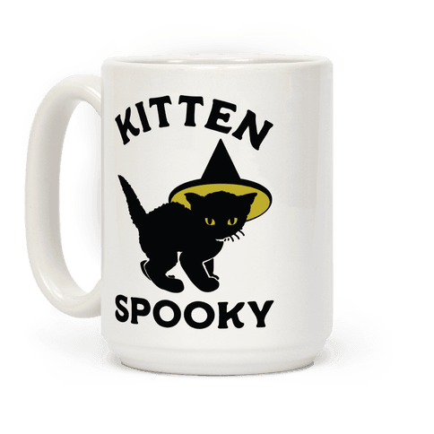 Kitten Spooky Coffee Mug