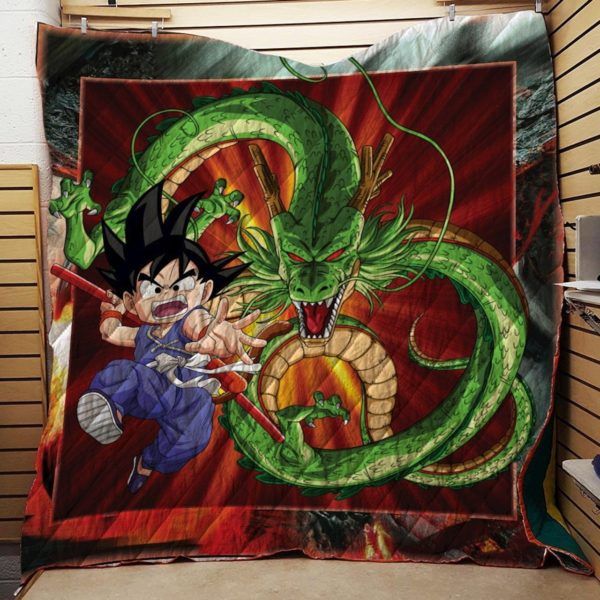 Goku #Bjan-4 3D Quilt Blanket HGM28