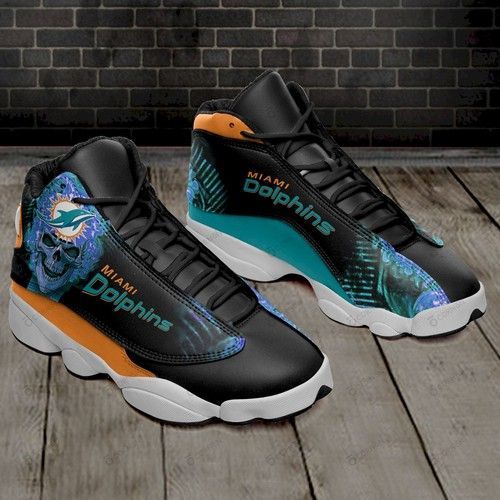 Miami Dolphins Air Jd13 Air Jordan 13 Sneakers 349