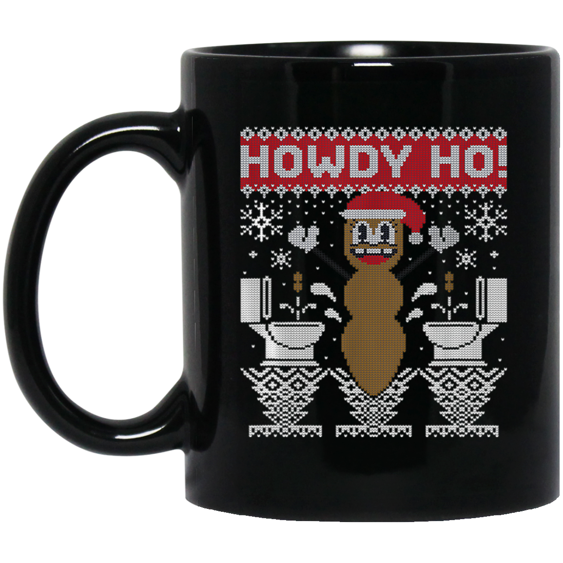 Mr. Hankey The Christmas Poo Ugly Christmas Tegridy Farms Gm Black Mug