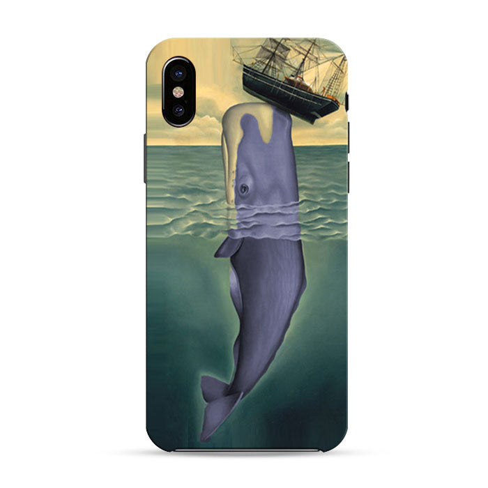 Huge Whale iPhone X 3D Case