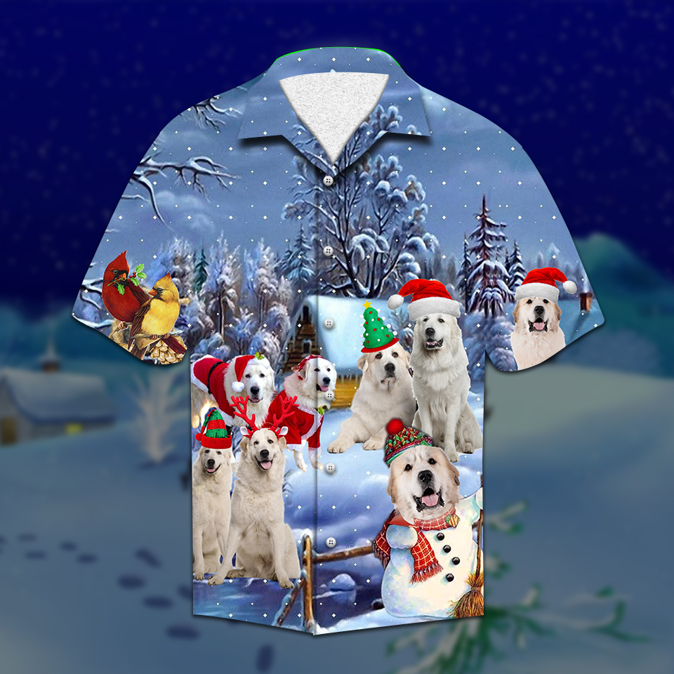 Weimaraner Christmas Hawaii Shirt Ha106394