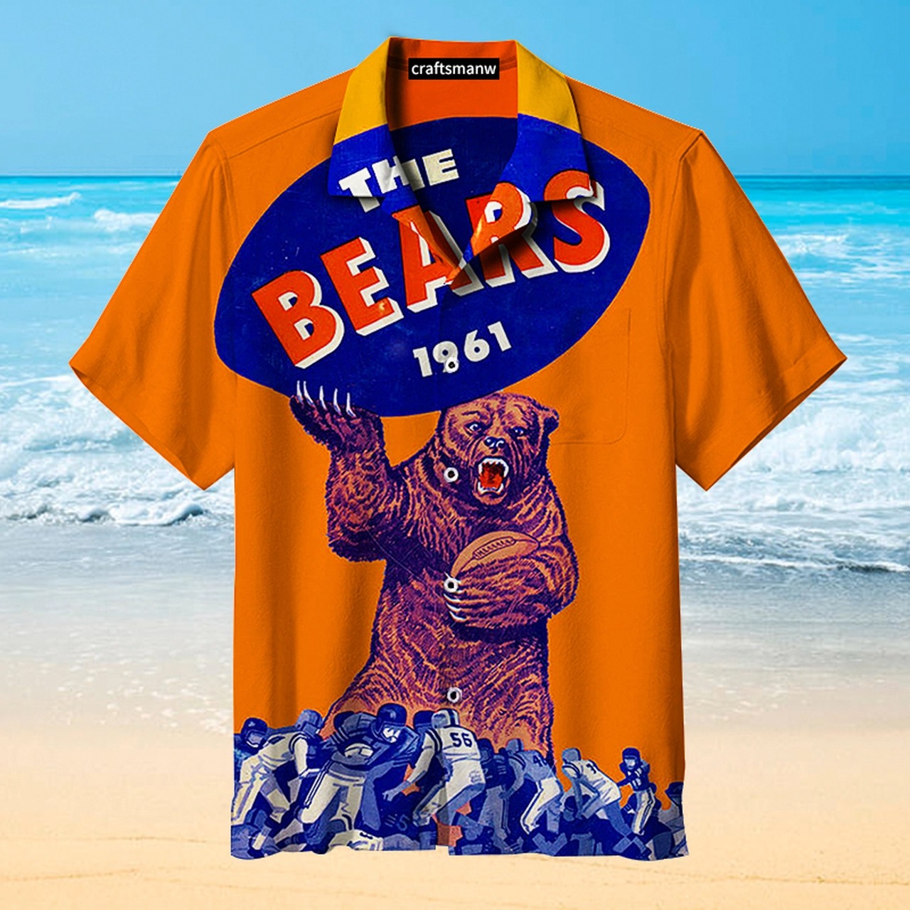 Chicago Bears Hawaiian Shirt New 2023