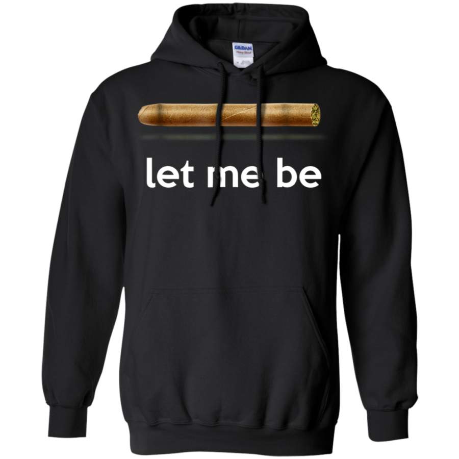 AGR Mens Let Me Be Blunt Funny Marijuana Weed Hoodie