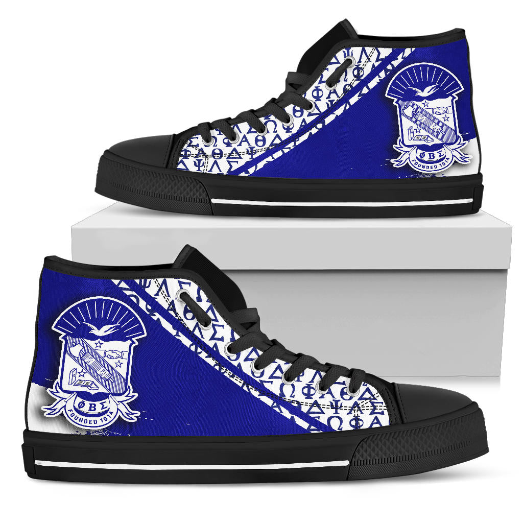 Phi Beta Sigma Fraternity, Inc. High Top Shoe A31