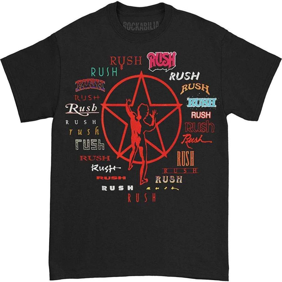 Rush – Evolution of Logo T-Shirt