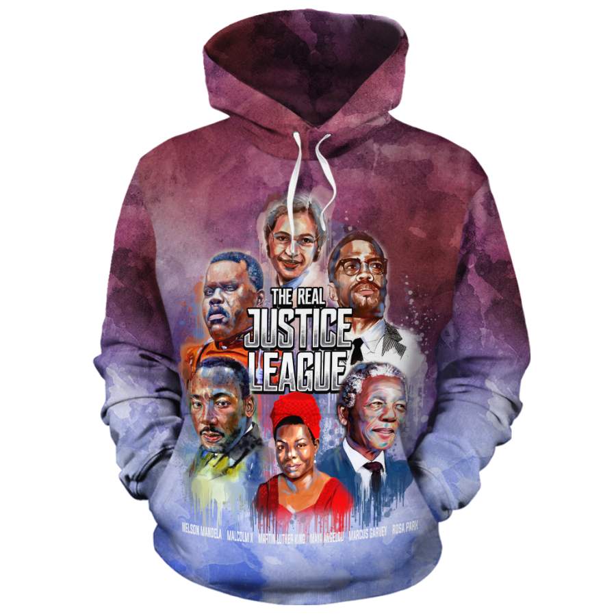 The Real Justice League All-over Hoodie 2