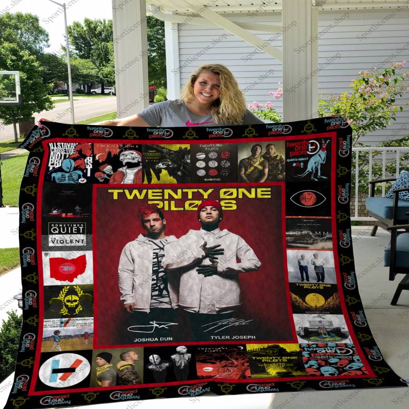 H – Twenty One Pilot Quilt Blanket Ver 2