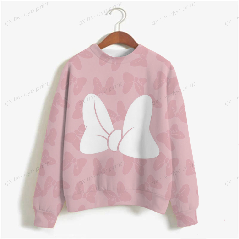 2022 Disney Women’s Mickey Mouse 3D Sweater Fashion Men’s Sweater Autumn Casual Long Sleeve Crewneck Sweater Women’s alx